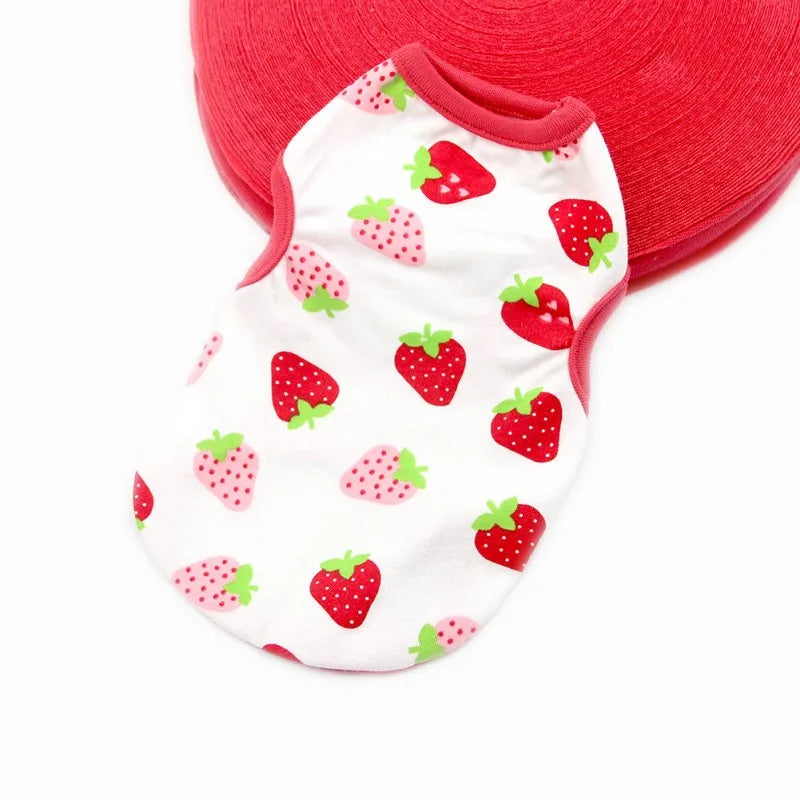Pijama de fresas