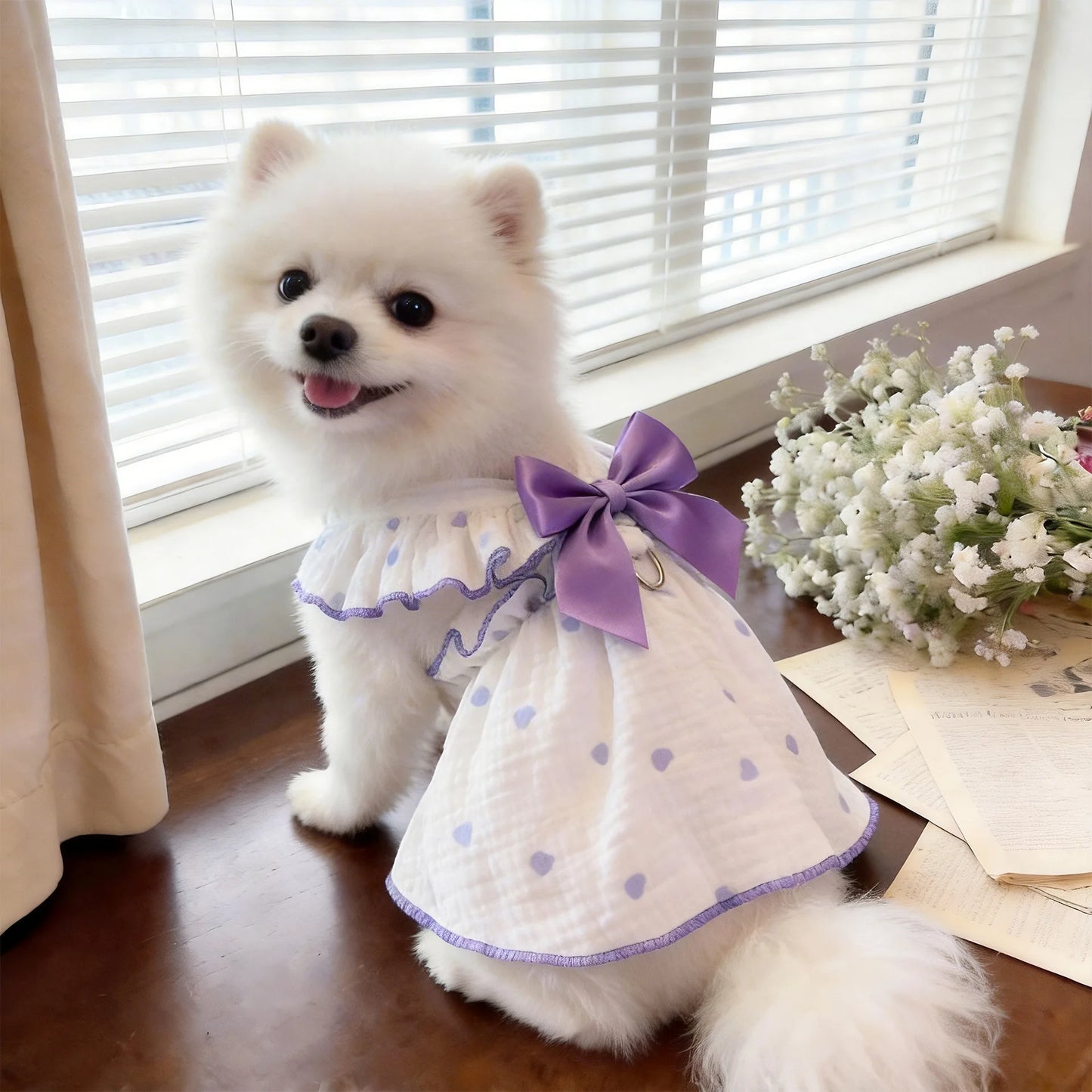 Vestido con pajarita
