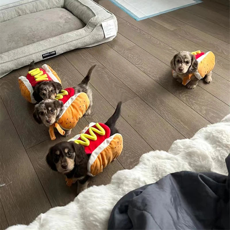 Disfraz de perrito caliente