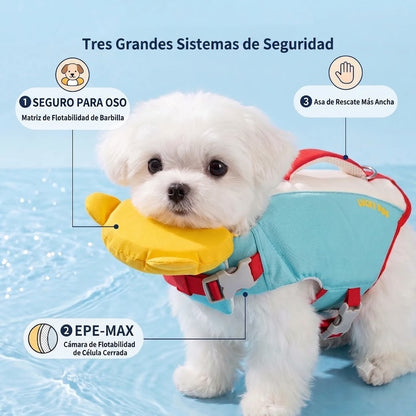 Chaleco salvavidas para mascotas