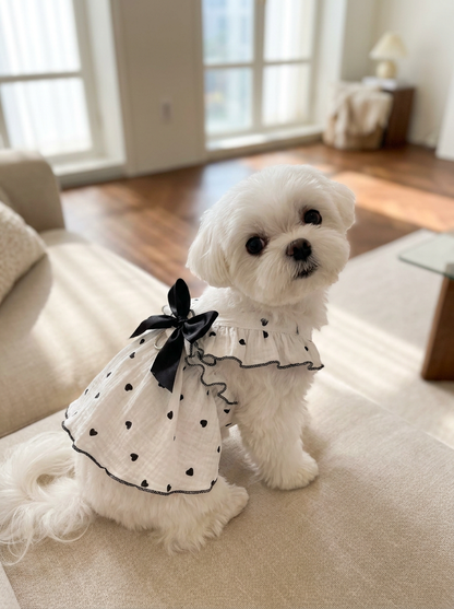 Vestido con pajarita